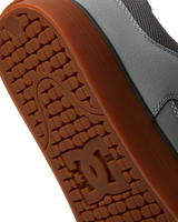 The DC Shoes Mens Pure Shoes in Carbon & Gum