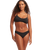 The Seafolly Womens Sea Dive Bralette Bikini Top in Black