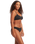 The Seafolly Womens Sea Dive Bralette Bikini Top in Black