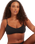 The Seafolly Womens Sea Dive Bralette Bikini Top in Black
