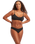 The Seafolly Womens Sea Dive Bralette Bikini Top in Black