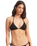 The Seafolly Womens Sea Dive Tri Bikini Top in Black