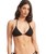 The Seafolly Womens Sea Dive Tri Bikini Top in Black