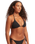 The Seafolly Womens Sea Dive Tri Bikini Top in Black