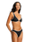 Beach Bound Ring Front Bikini Top in Black