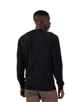 The Fox Mens Absolute Crew Sweatshirt in Black