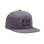 The Fox Mens Non Stop Tech Snapback Cap in Steel Grey