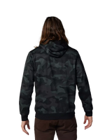 The Fox Mens Fox Head Camo Pullover Hoodie in Black Camo