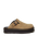 The Dr Martens Womens Zebzag Suede Casual Slingback Platform Mules in Savannah Tan