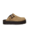 The Dr Martens Womens Zebzag Suede Casual Slingback Platform Mules in Savannah Tan