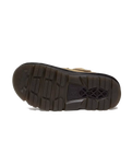 The Dr Martens Womens Zebzag Suede Casual Slingback Platform Mules in Savannah Tan