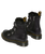 1460 Faux Fur Lined Lace to Toe Boots in Black