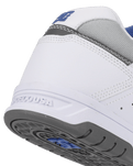 Stag Shoes in White, Blue & Grey