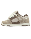 Stag Shoes in Taupe & Off White