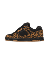 The DC Shoes Womens Stag Shoes in Cheetah & Black