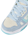 Stag Shoes in Grey, Blue & White
