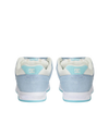 Stag Shoes in Grey, Blue & White