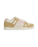 Stag Shoes in Tan & Crazy Pink