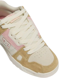 Stag Shoes in Tan & Crazy Pink