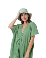 The Barts Womens Huahina Bucket Hat in Sage