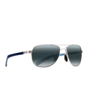 The Maui Jim Guardrails Polarised Sunglasses in Silver with Blue, Light Blue & Neutral Grey | Available at Anns Cottage