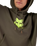 Elevated Oversized Pullover Hoodie in Military Green