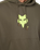 Elevated Oversized Pullover Hoodie in Military Green