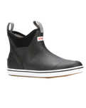 The Xtratuf Mens 6" Ankle Deck Boots in Black