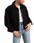 The Levi's® Womens Ex Boyfriend Sherpa Jacket in Yes Black