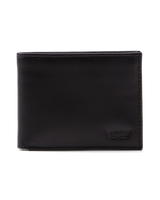 The Levi's® Mens Bifold Wallet in Regular Black
