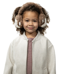 The Barts Girls Teddy Earmuffs in Brown