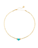 The Pura Vida Golden Touch Choker in Gold