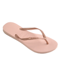 The Havaianas Womens Slim Flip Flops in Ballet Rose