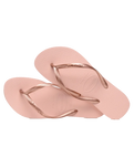 The Havaianas Womens Slim Flip Flops in Ballet Rose