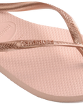 The Havaianas Womens Slim Flip Flops in Ballet Rose