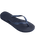 The Havaianas Womens Slim Flip Flops in Navy Blue