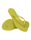 Slim Flip Flops in Wild Lime