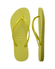 Slim Flip Flops in Wild Lime