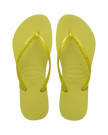 Slim Flip Flops in Wild Lime