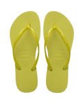 Slim Flip Flops in Wild Lime