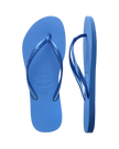 Slim Flip Flops in Brilliant Blue