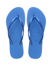 Slim Flip Flops in Brilliant Blue