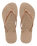 The Havaianas Womens Slim Flip Flops in Rose Gold