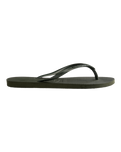 Slim Flip Flops in Green Olive