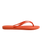 Slim Flip Flops in Sunset Orange