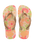 The Havaianas Girls Girls Flores Flip Flops in Ballet Rose