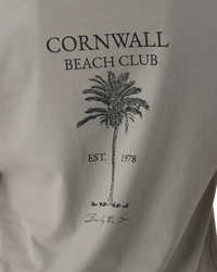 Beach Club T-Shirt in Eucalyptus