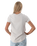 The Born by the Sea Womens Hibiscus T-Shirt in Bone