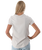 The Born by the Sea Womens Hibiscus T-Shirt in Bone