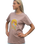The Born by the Sea Womens Tropical Arch T-Shirt in Hazy Pink